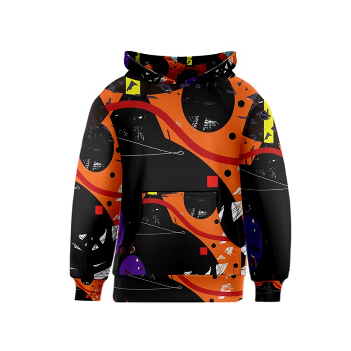 Orange dream Kids  Pullover Hoodie