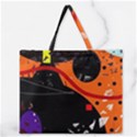 Orange dream Zipper Large Tote Bag View1