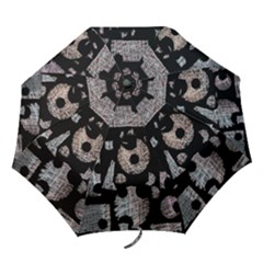 Elegant Puzzle Folding Umbrellas by Valentinaart