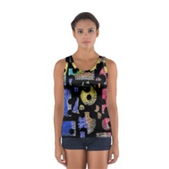 Colorful Puzzle Women s Sport Tank Top 