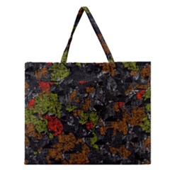 Autumn Colors  Zipper Large Tote Bag