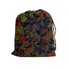 Autumn Colors  Drawstring Pouches (extra Large)