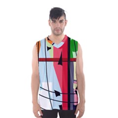 Window Men s Basketball Tank Top