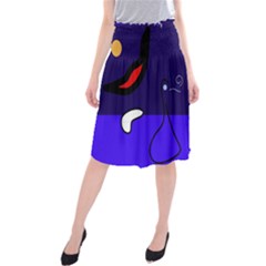 Night Duck Midi Beach Skirt