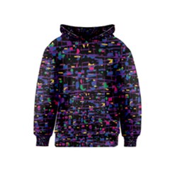 Purple Galaxy Kids  Pullover Hoodie by Valentinaart