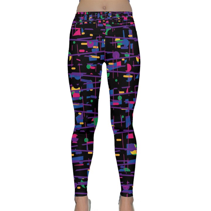 Purple galaxy Yoga Leggings 