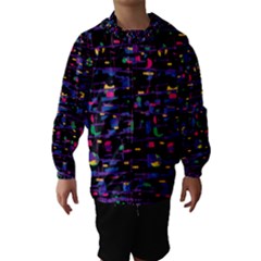 Purple Galaxy Hooded Wind Breaker (kids) by Valentinaart