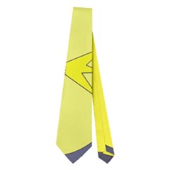 Yellow Flock Neckties (two Side)  by Valentinaart