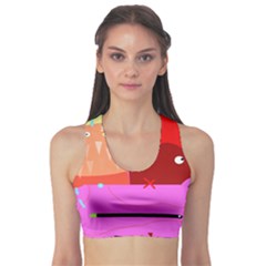 Mythology  Sports Bra by Valentinaart