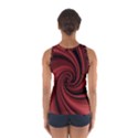 Elegant red twist Women s Sport Tank Top  View2