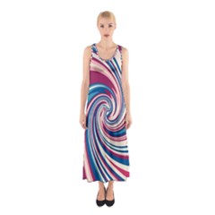 Lollipop Sleeveless Maxi Dress