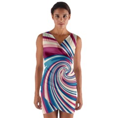 Lollipop Wrap Front Bodycon Dress