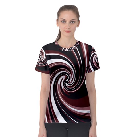 Decorative Twist Women s Sport Mesh Tee by Valentinaart