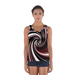 Decorative Twist Women s Sport Tank Top 