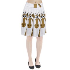 Giraffe  Pleated Skirt