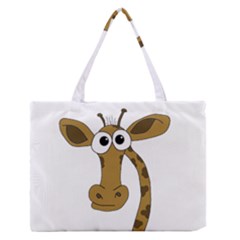 Giraffe  Medium Zipper Tote Bag by Valentinaart