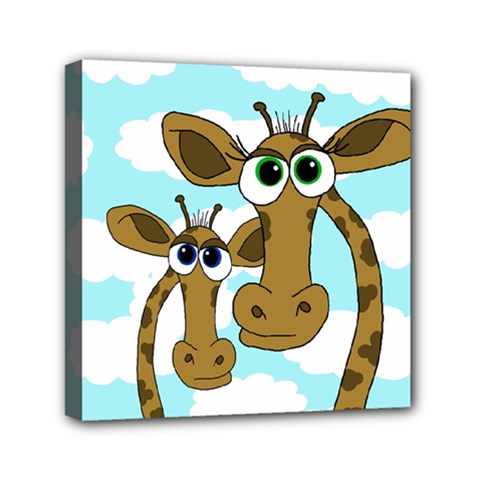 Just The Two Of Us Mini Canvas 6  X 6  by Valentinaart