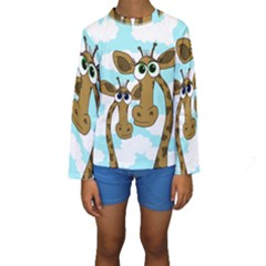 Just The Two Of Us Kids  Long Sleeve Swimwear