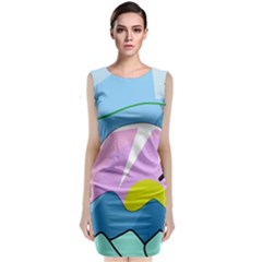 Under The Sea Classic Sleeveless Midi Dress