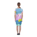 Under the sea Classic Short Sleeve Midi Dress View2