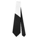 White and black harmony Neckties (Two Side)  View1