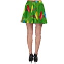 Parrots Flock Skater Skirt View2