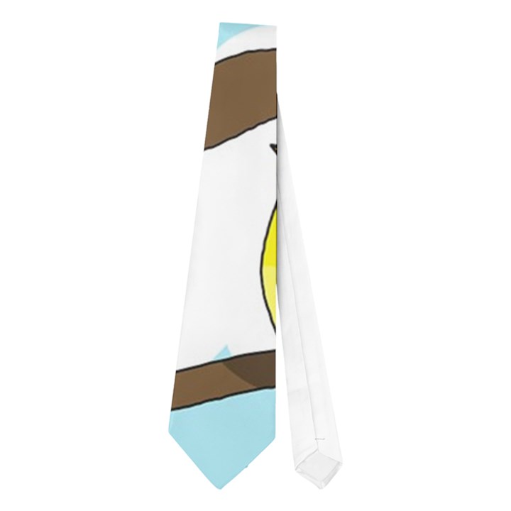 Parrots flock Neckties (One Side) 