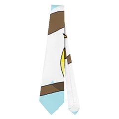 Parrots Flock Neckties (two Side)  by Valentinaart