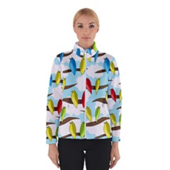 Parrots Flock Winterwear by Valentinaart