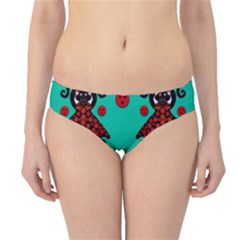 Dancing In Polka Dots Hipster Bikini Bottoms by pepitasart