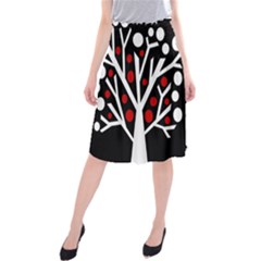 Simply Decorative Tree Midi Beach Skirt