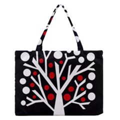 Simply Decorative Tree Medium Zipper Tote Bag