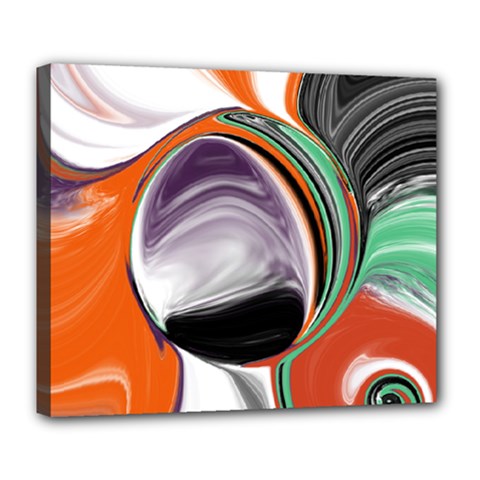 Abstract Orb Deluxe Canvas 24  X 20   by digitaldivadesigns