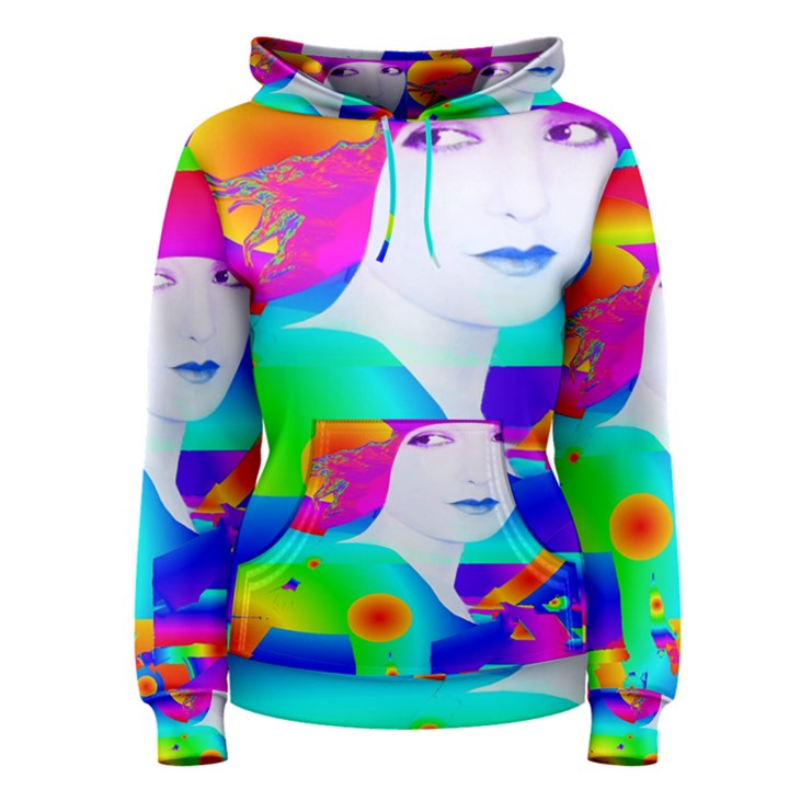 Abstract Color Dream Women s Pullover Hoodie