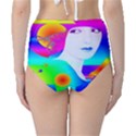 Abstract Color Dream High-Waist Bikini Bottoms View2