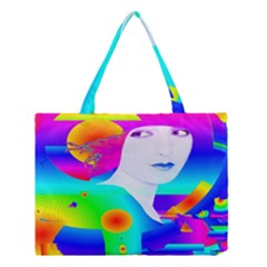 Abstract Color Dream Medium Tote Bag