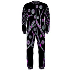 Purple Magical Tree Onepiece Jumpsuit (men)  by Valentinaart