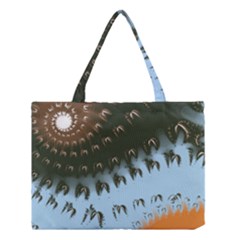 Sun-ray Swirl Design Medium Tote Bag