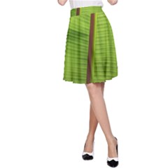 Ensete Leaf A-line Skirt