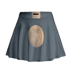 The Moon And Blue Sky Mini Flare Skirt by picsaspassion