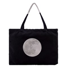 Full Moon At Night Medium Tote Bag