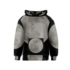 Close To The Full Moon Kids  Pullover Hoodie