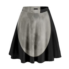 Close To The Full Moon High Waist Skirt by picsaspassion