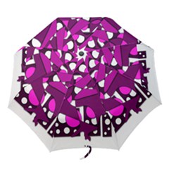 Something Purple Folding Umbrellas