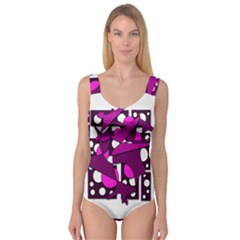 Something Purple Princess Tank Leotard 