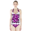 Something purple Halter Swimsuit View1