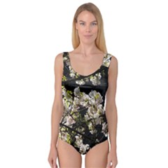 Blooming Japanese Cherry Flowers Princess Tank Leotard 