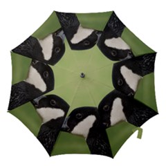 Goose Bird In Nature Hook Handle Umbrellas (small) by picsaspassion