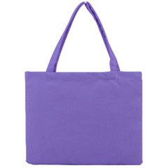 Lilac - Purple Color Design Mini Tote Bag by picsaspassion