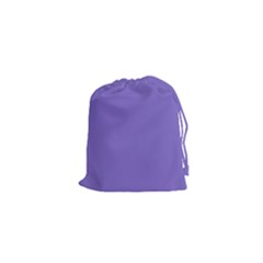 Lilac - Purple Color Design Drawstring Pouches (xs) 